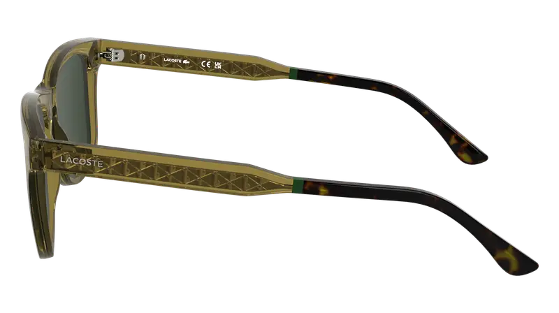 Lacoste Occhiali da sole Uomo Beige 884047 miniatura 2