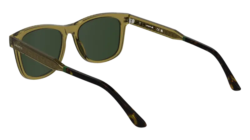 Lacoste Occhiali da sole Uomo Beige 884047 miniatura 3