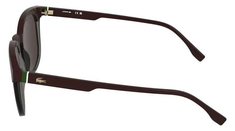 Lacoste Occhiali da sole Uomo Bordeaux 3105873 miniatura 3