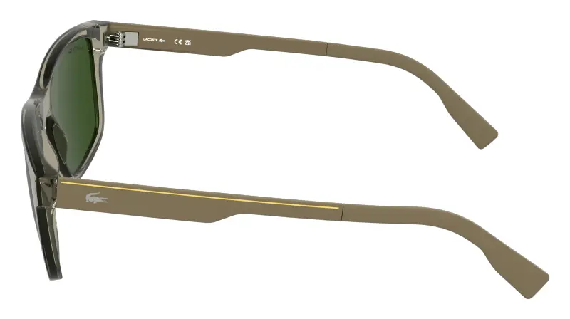 Lacoste Occhiali da sole Uomo Grigio 3105885 miniatura 3