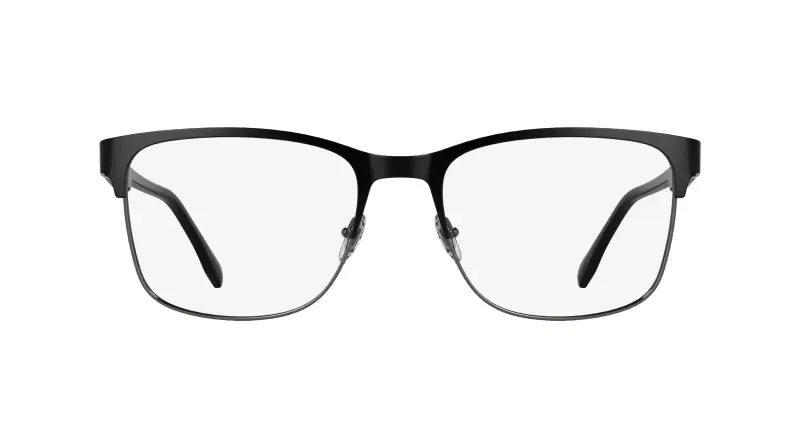 Uomo Lacoste L2319 002 Montature da vista Metallo Nero Squadrata Normale miniatura 2