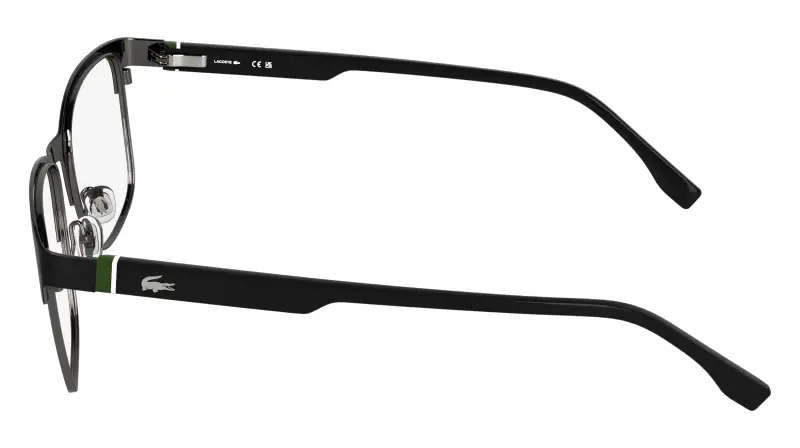 Uomo Lacoste L2319 002 Montature da vista Metallo Nero Squadrata Normale miniatura 3