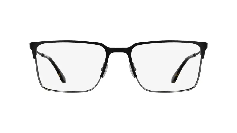 Uomo Lacoste L2321 002 Montature da vista Metallo Nero Squadrata Normale miniatura 2