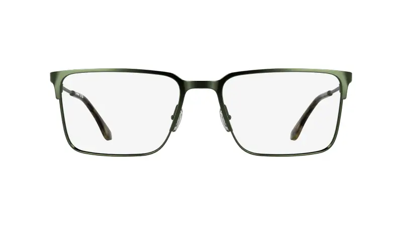 Uomo Lacoste L2321 301 Montature da vista Metallo Verde Squadrata Normale miniatura 2