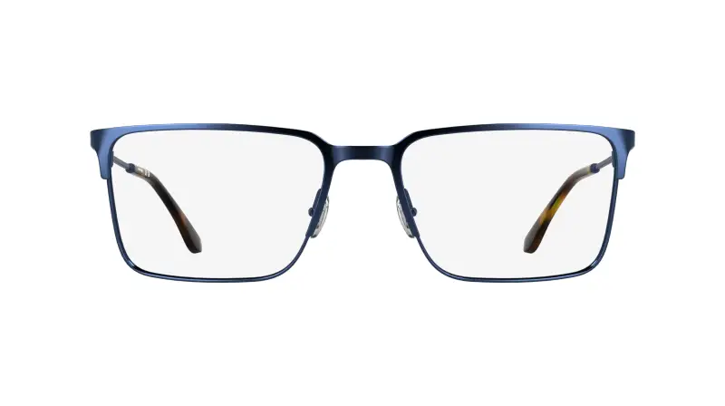 Uomo Lacoste L2321 424 Montature da vista Metallo Blu Squadrata Normale miniatura 2