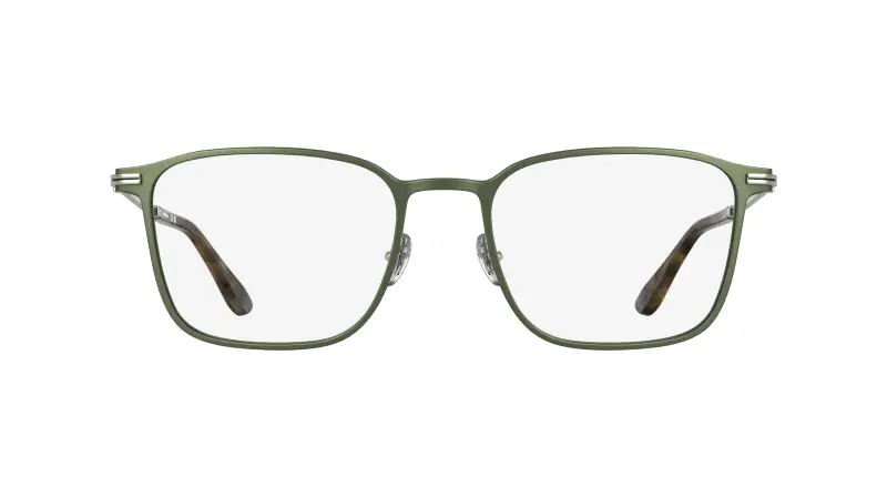 Uomo Lacoste L2325 275 Montature da vista Metallo Verde Squadrata Normale miniatura 2