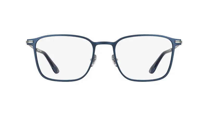 Uomo Lacoste L2325 424 Montature da vista Metallo Blu Squadrata Normale miniatura 2