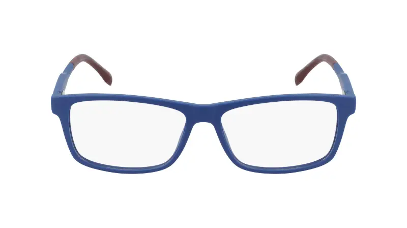 Uomo Lacoste L2876 N 424 Montature da vista Bio-iniettato Blu Squadrata Normale miniatura 2