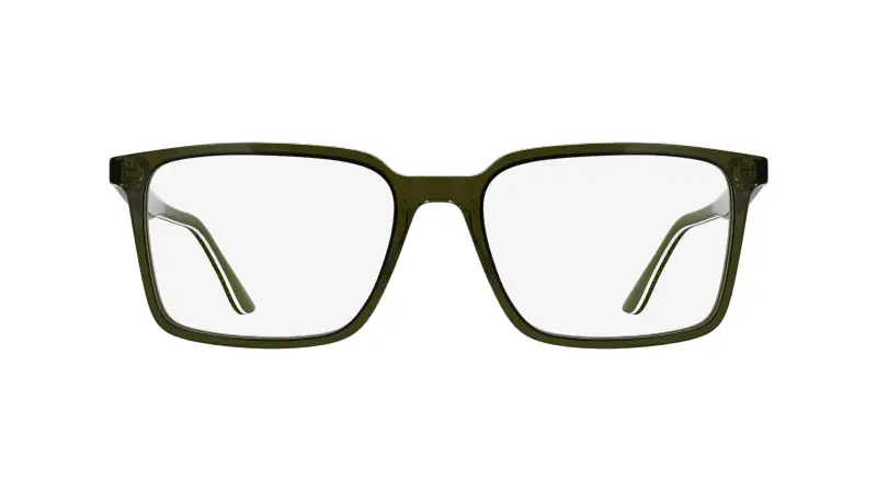 Uomo Lacoste L2992 275 Montature da vista Acetato Verde Squadrata Normale miniatura 2
