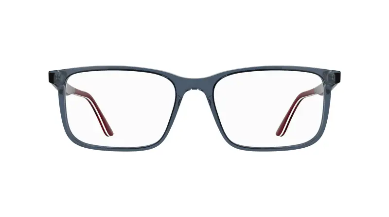 Uomo Lacoste L2993 412 Montature da vista Acetato Blu Squadrata Normale miniatura 2