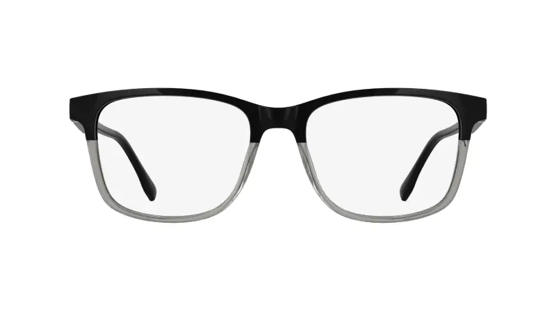 Uomo Lacoste L4002 001 Montature da vista Bio-iniettato Nero Squadrata Normale miniatura 2