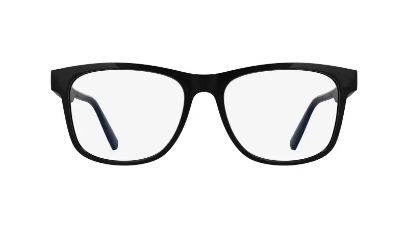 Uomo Lacoste L4004 001 Montature da vista Bio-iniettato Nero Squadrata Normale miniatura 2