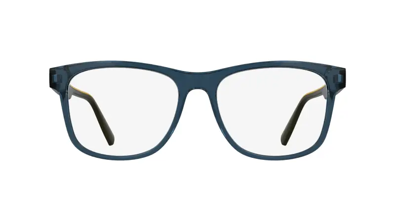 Uomo Lacoste L4004 410 Montature da vista Bio-iniettato Blu Squadrata Normale miniatura 2