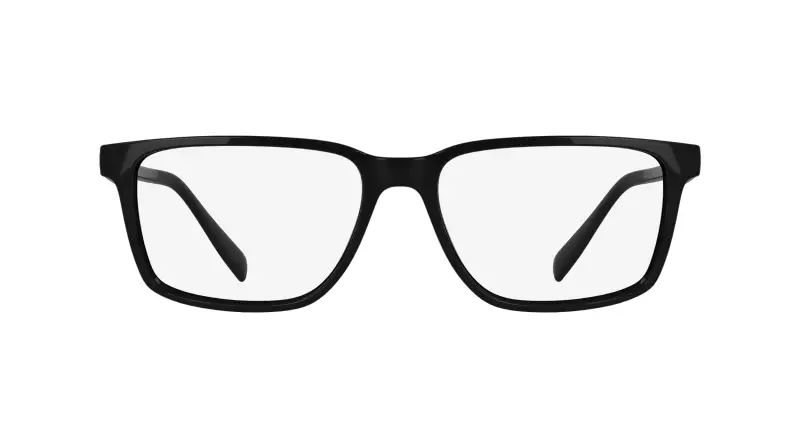 Uomo Lacoste L4005 001 Montature da vista Bio-iniettato Nero Squadrata Normale miniatura 2