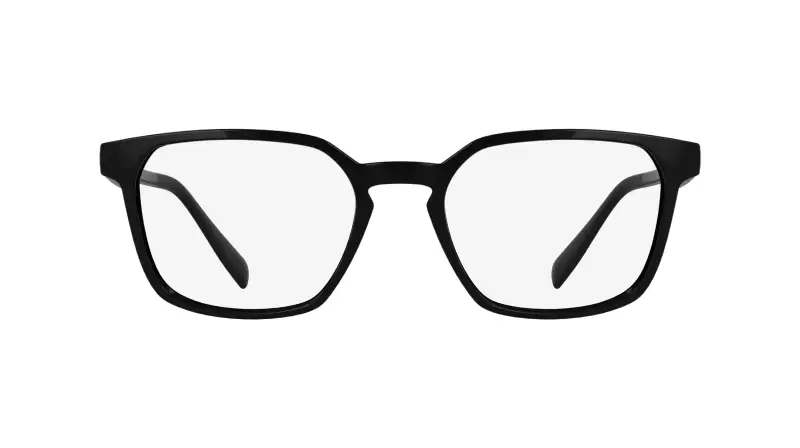 Uomo Lacoste L4006 001 Montature da vista Bio-iniettato Nero Squadrata Normale miniatura 2