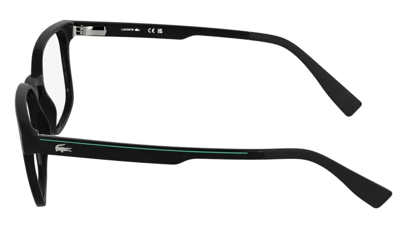 Uomo Lacoste L4006 001 Montature da vista Bio-iniettato Nero Squadrata Normale miniatura 3