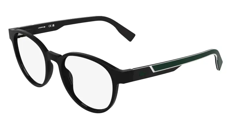 Uomo Lacoste L4009MAG-SET 001 Montature da vista Bio-iniettato Nero Squadrata Normale