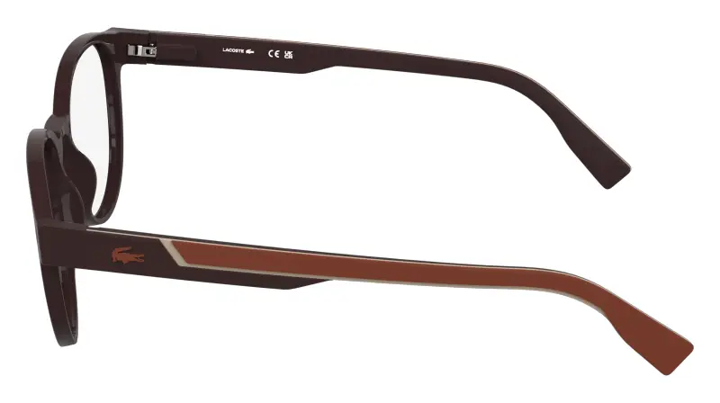 Uomo Lacoste L4009MAG-SET 601 Montature da vista Bio-iniettato Bordeaux Marrone Squadrata Normale miniatura 3
