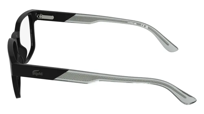 Uomo Lacoste L4010 001 Montature da vista Bio-iniettato Nero Squadrata Normale miniatura 3