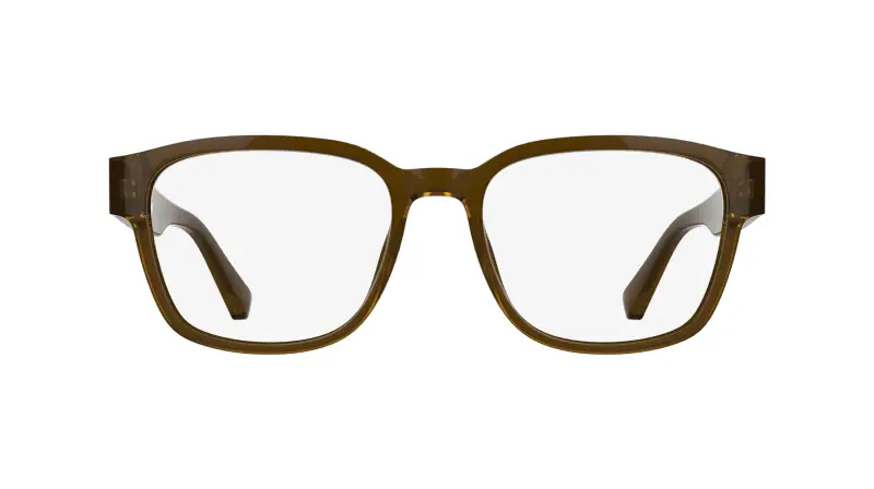 Uomo Lacoste L4012 200 Montature da vista Bio-iniettato Marrone Squadrata Normale miniatura 2