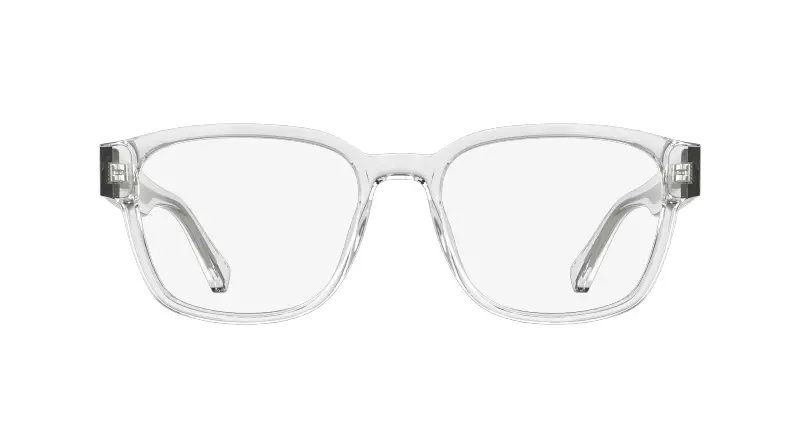 Uomo Lacoste L4012 970 Montature da vista Bio-iniettato Trasparente Squadrata Normale miniatura 2