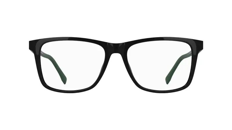 Uomo Lacoste L4013 001 Montature da vista Bio-iniettato Nero Squadrata Normale miniatura 2