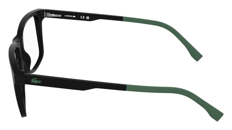 Uomo Lacoste L4013 001 Montature da vista Bio-iniettato Nero Squadrata Normale miniatura 3