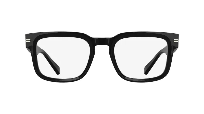 Uomo Lacoste L4016 001 Montature da vista Acetato Nero Squadrata Normale miniatura 2