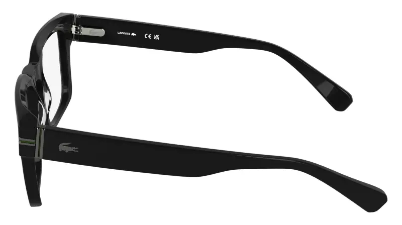 Uomo Lacoste L4016 001 Montature da vista Acetato Nero Squadrata Normale miniatura 3