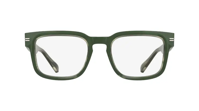 Uomo Lacoste L4016 301 Montature da vista Acetato Verde Squadrata Normale miniatura 2