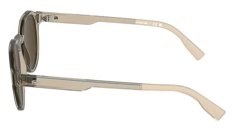 Lacoste Occhiali da sole Uomo Beige 4198088 miniatura 3