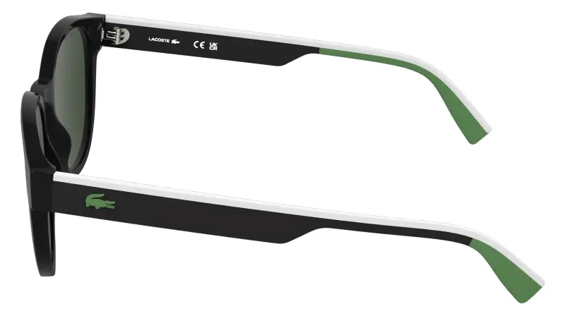 Lacoste Occhiali da sole Uomo Nero 4198603 miniatura 3