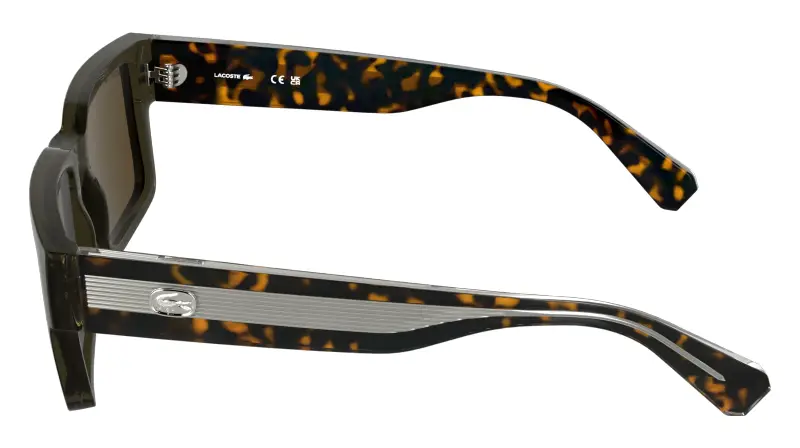 Lacoste Occhiali da sole Uomo Marrone 4312264 miniatura 3