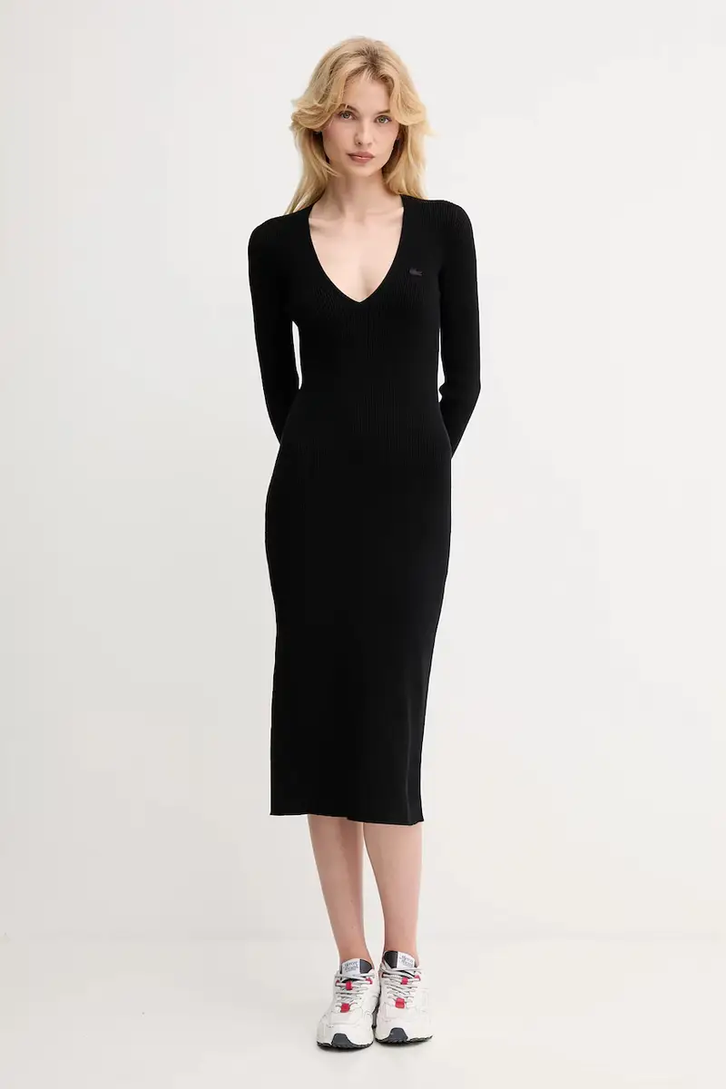 vestito colore nero EF4175 miniatura 3