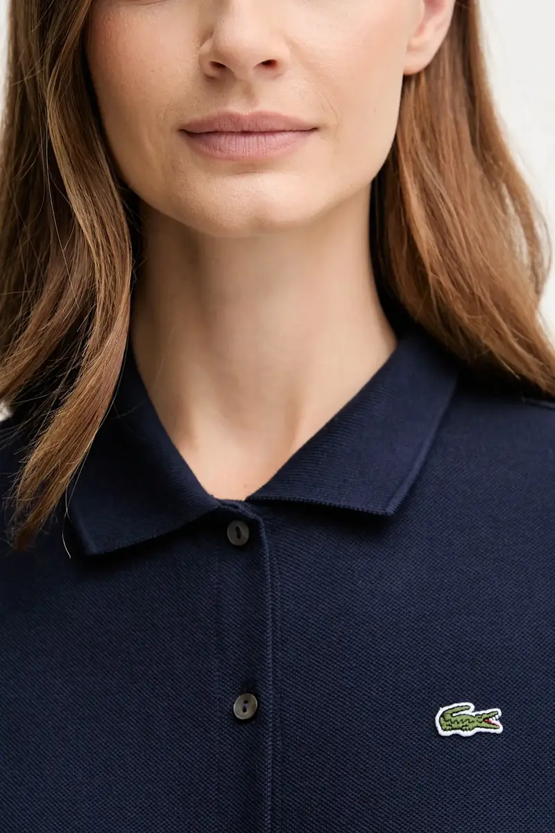 vestito in cotone colore blu navy EF5299 miniatura 5