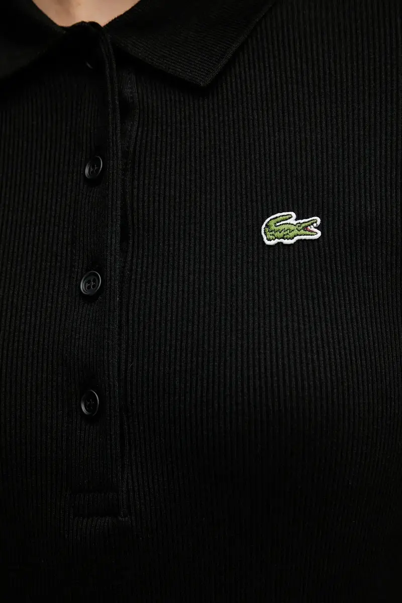 vestito in cotone colore nero EF5297 miniatura 5