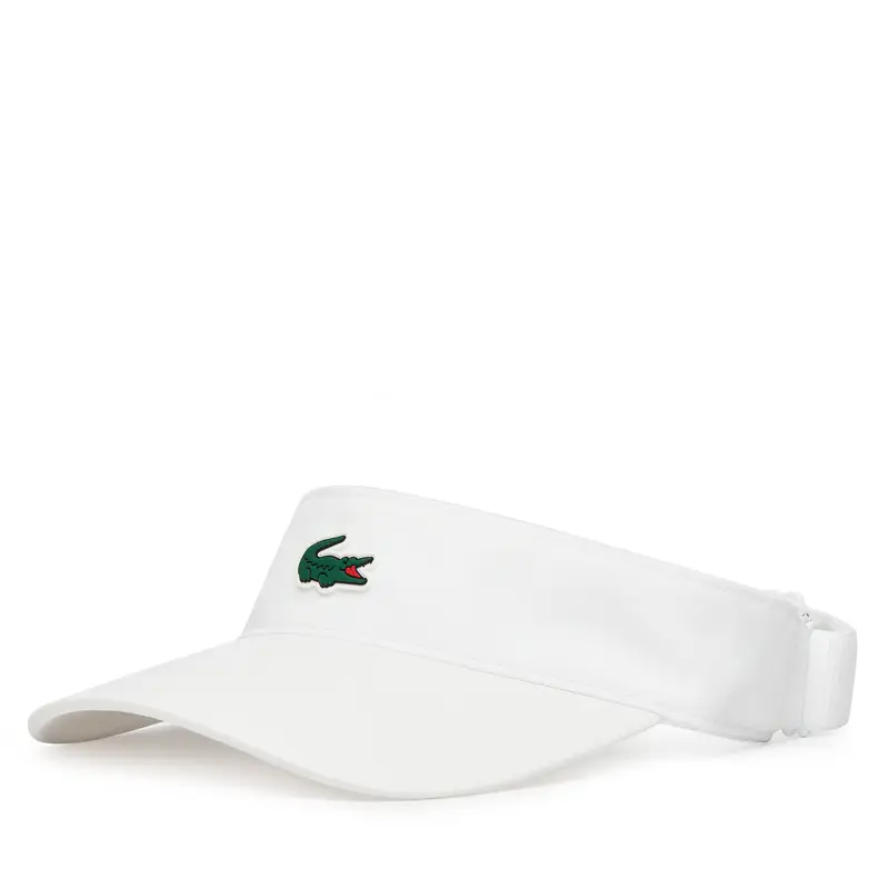 Visiera Lacoste RK8727 Bianco