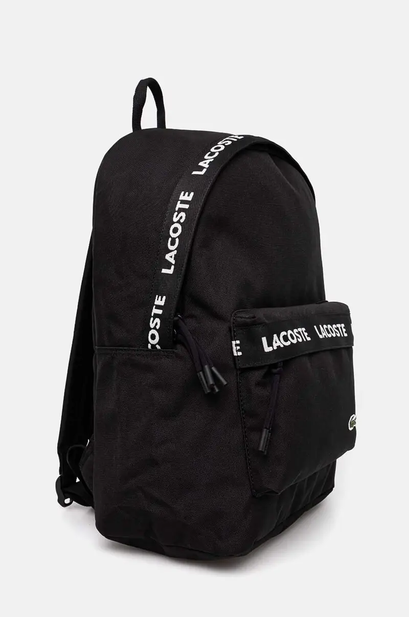 zaino colore nero con applicazione NU4685NZ miniatura 2