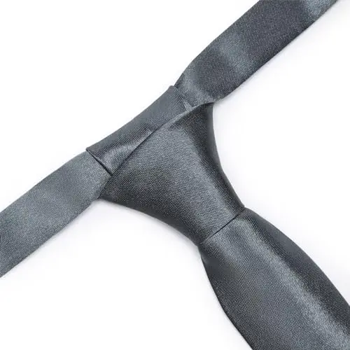 Ladeheid Cravatta per bambini per ragazzi - Look elegante lucido, Pre-legata con chiusura a strappo, Perfetta per miniatura 2