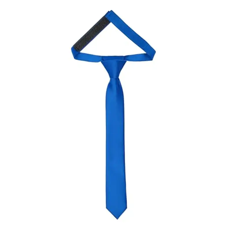 Ladeheid Cravatta per bambini per ragazzi - Look elegante opaco, Pre-legata con chiusura a strappo, Perfetta per