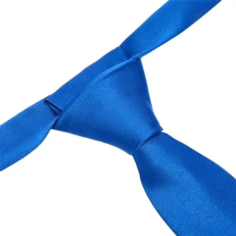 Ladeheid Cravatta per bambini per ragazzi - Look elegante opaco, Pre-legata con chiusura a strappo, Perfetta per miniatura 2