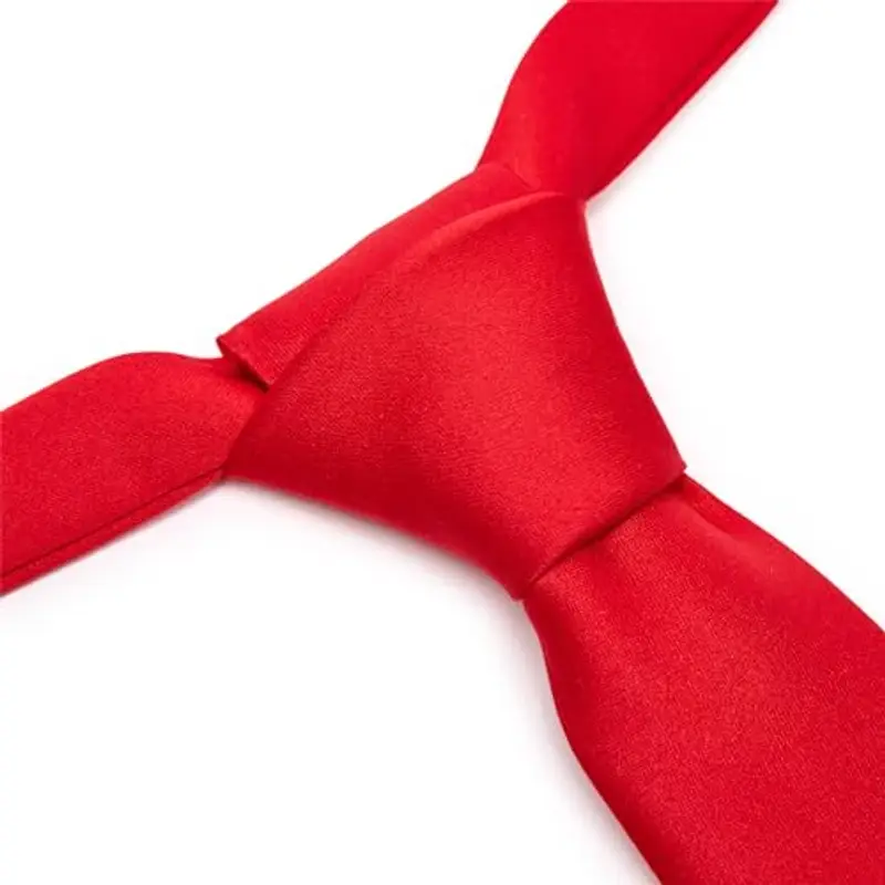 Ladeheid Cravatta per bambini per ragazzi - Look elegante opaco, Pre-legata con chiusura a strappo, Perfetta per miniatura 2