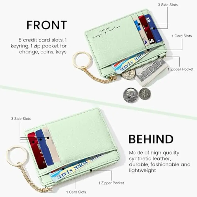 Lafefe Portamonete Ragazza Verde 1599985 miniatura 3