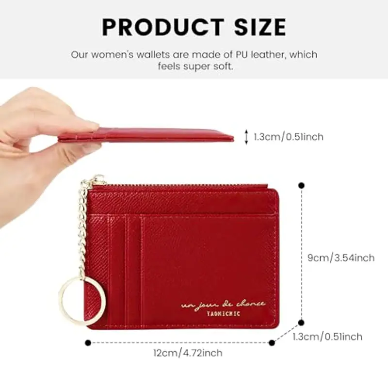 Lafefe Portamonete Ragazza Rosso 1599986 miniatura 2