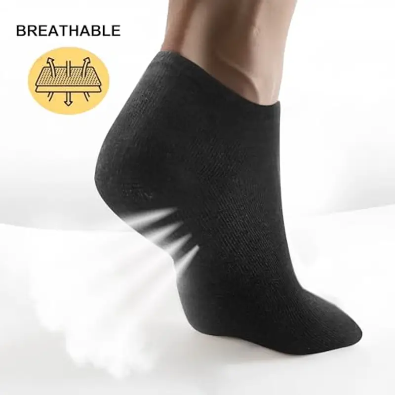 Lakpoau Calze Uomo Nero 1603494 miniatura 3