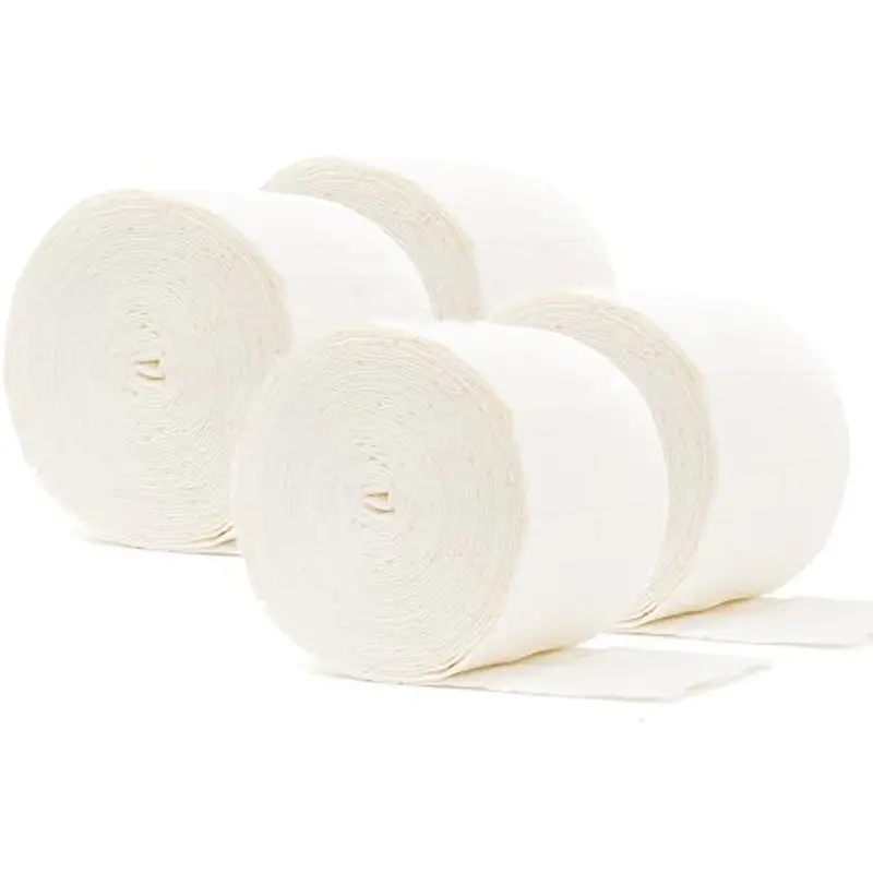 LALILL Dischetti di Cellulosa 2000 pz - 8 Strati - Pad Senza Pelucchi per Gel e Semipermanente - Nail Cleaner, Acetone, Remover - Accessori Manicure Professionale e Nail Art miniatura 2