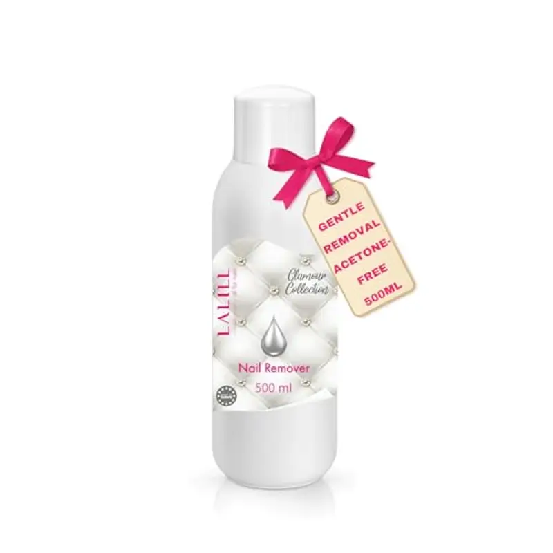 LALILL Solvente per Smalto 100ml - Rimuovi Smalto Senza Acetone - Rimozione Facile e Veloce - Nail Polish Remover Delicato - Formula Aceton Free per Unghie Sensibili