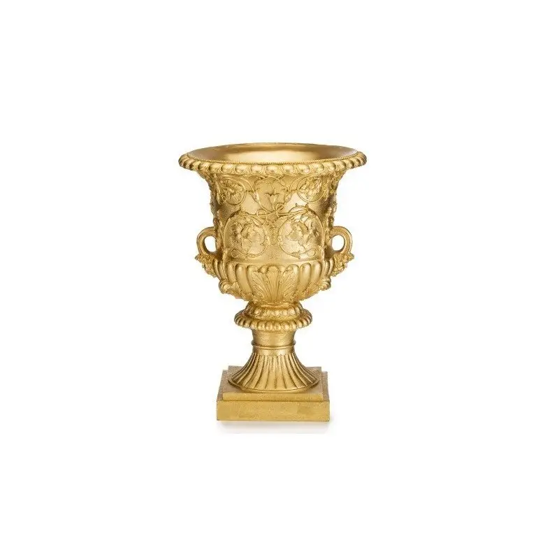 Vaso Decorativo In Oro - 46 Cm - Lamart