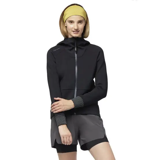 Antje Thermal - felpa in pile - donna Black