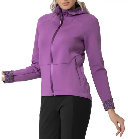 Antje Thermal - felpa in pile - donna Violet